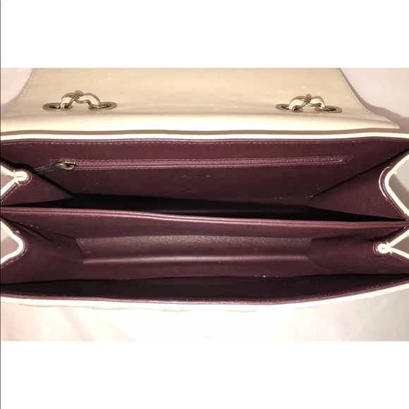 Chanel Beautiful Tan Lock Flap Quilted Sheepskin - Picture 6 of 8